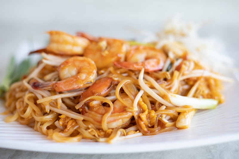 Pad Thaï aux crevettes